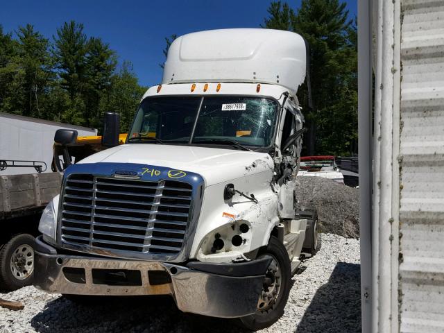 3AKBGDBG3FDGN7361 - 2015 FREIGHTLINER CASCADIA 1 WHITE photo 2