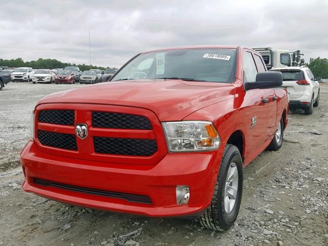 1C6RR6FG3KS610526 - 2019 RAM 1500 CLASS RED photo 2