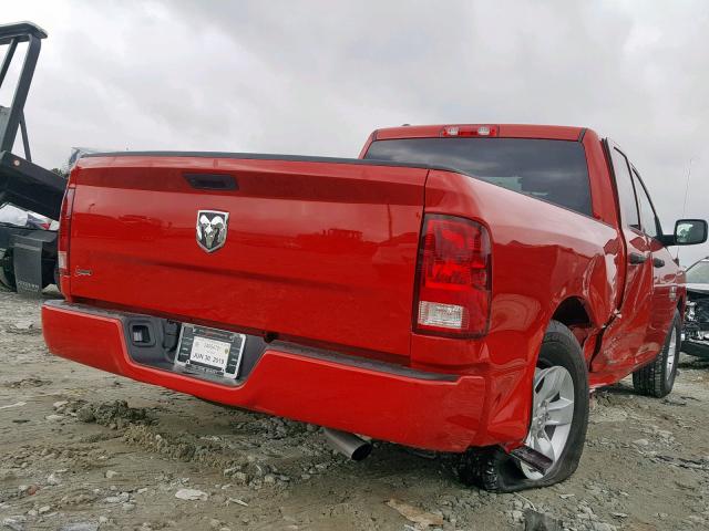 1C6RR6FG3KS610526 - 2019 RAM 1500 CLASS RED photo 4