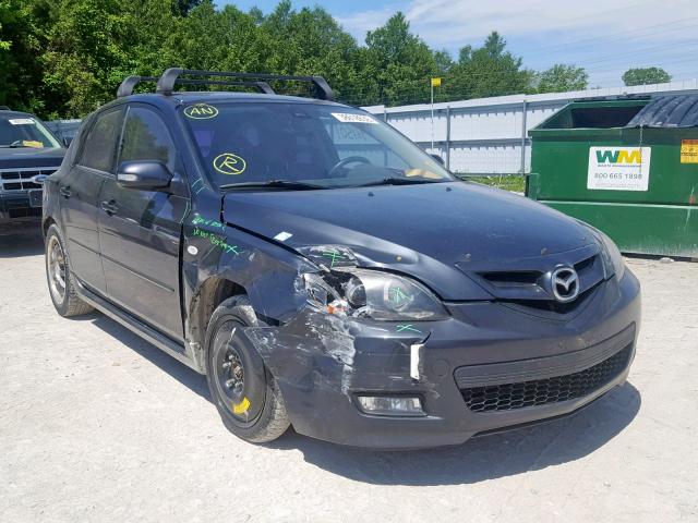 JM1BK343671723977 - 2007 MAZDA 3 HATCHBAC GRAY photo 1