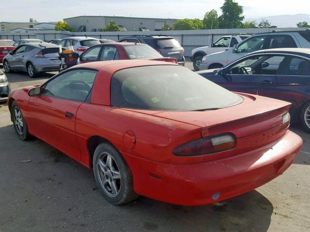 2G1FP22K7V2135653 - 1997 CHEVROLET CAMARO BAS RED photo 3