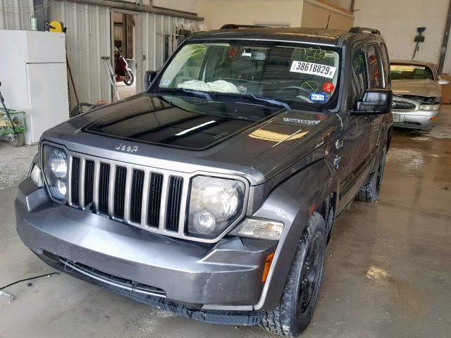 1C4PJMAK5CW131008 - 2012 JEEP LIBERTY SP GRAY photo 2