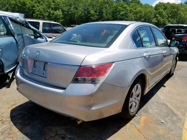 1HGCP2F41AA020995 - 2010 HONDA ACCORD LXP SILVER photo 4