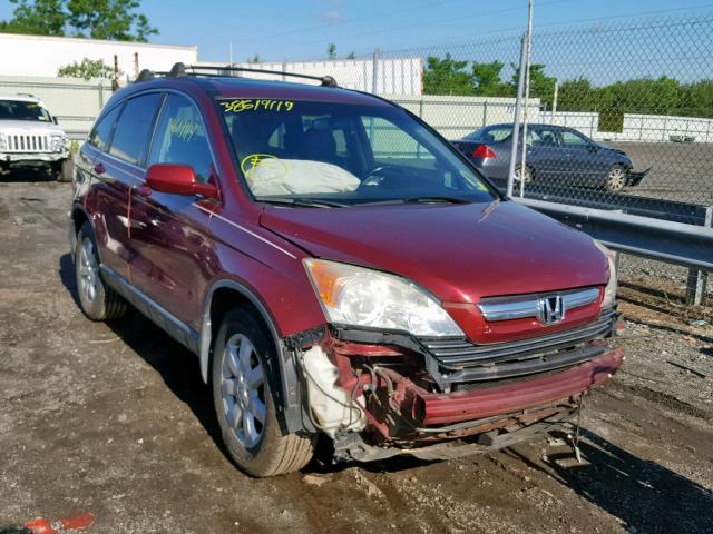 5J6RE48797L008229 - 2007 HONDA CR-V EXL RED photo 1