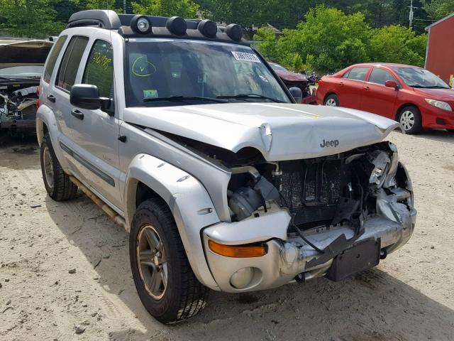 1J4GL38K44W118188 - 2004 JEEP LIBERTY RE SILVER photo 1