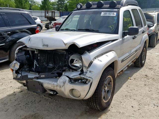 1J4GL38K44W118188 - 2004 JEEP LIBERTY RE SILVER photo 2