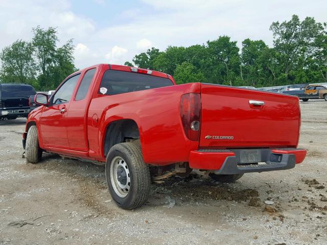 1GCESBD94A8109018 - 2010 CHEVROLET COLORADO RED photo 3