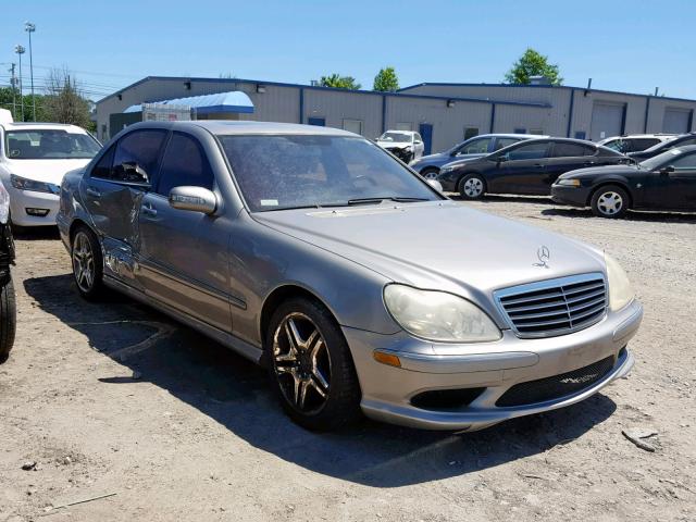 WDBNG75J46A465071 - 2006 MERCEDES-BENZ S 500 GRAY photo 1