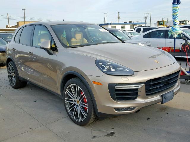 WP1AC2A21FLA81880 - 2015 PORSCHE CAYENNE TU BEIGE photo 1