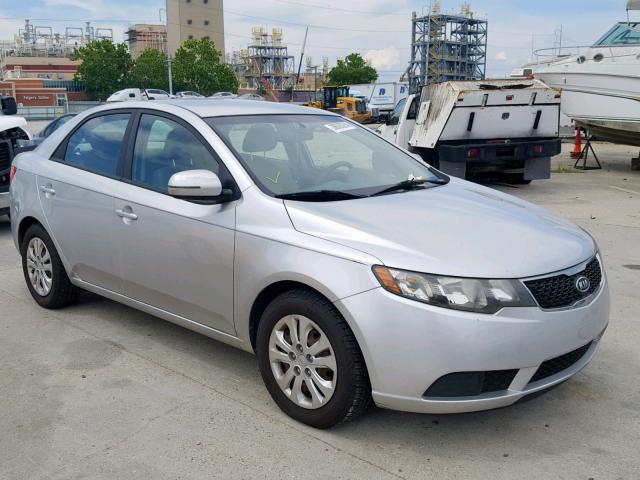 KNAFU4A23C5565627 - 2012 KIA FORTE EX SILVER photo 1