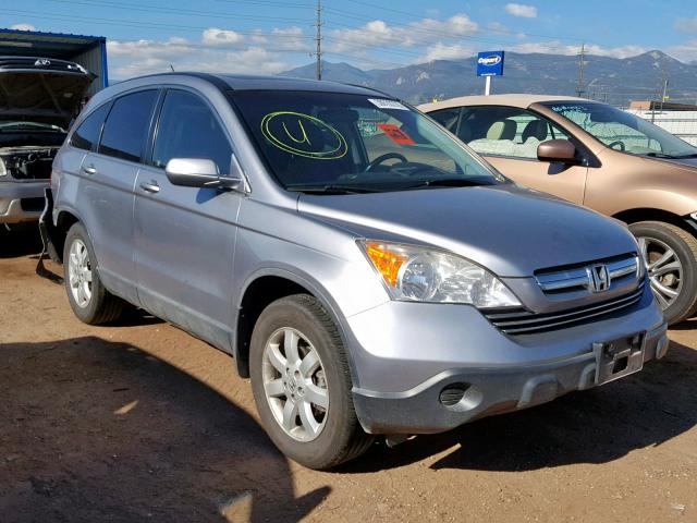 JHLRE38727C053757 - 2007 HONDA CR-V EXL SILVER photo 1