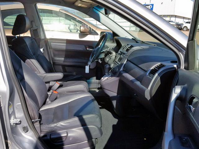 JHLRE38727C053757 - 2007 HONDA CR-V EXL SILVER photo 5