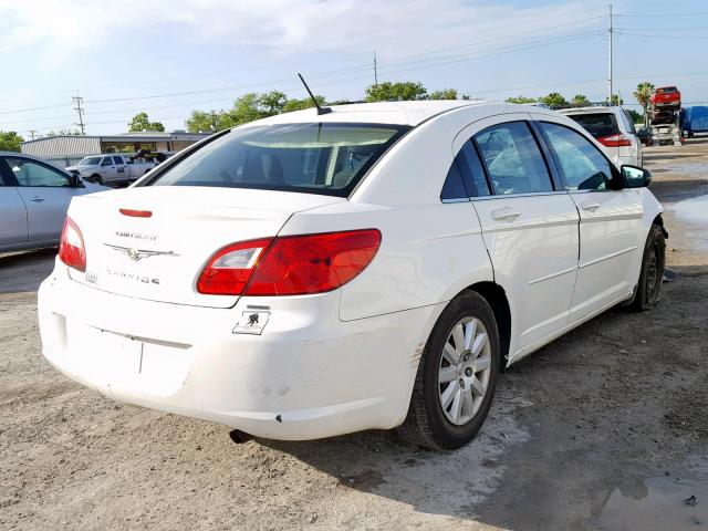 1C3CC4FB8AN177621 - 2010 CHRYSLER SEBRING TO WHITE photo 4