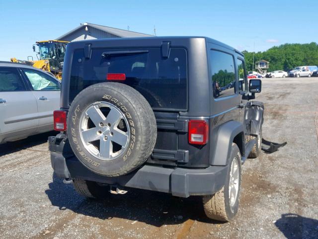 1C4AJWAG0DL503676 - 2013 JEEP WRANGLER S BLACK photo 4