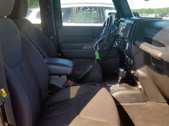 1C4AJWAG0DL503676 - 2013 JEEP WRANGLER S BLACK photo 5