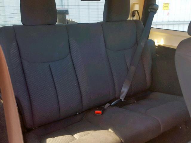 1C4AJWAG0DL503676 - 2013 JEEP WRANGLER S BLACK photo 6