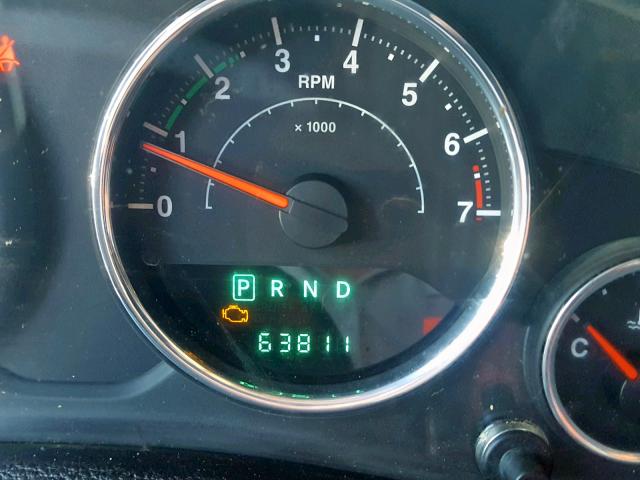 1C4AJWAG0DL503676 - 2013 JEEP WRANGLER S BLACK photo 8