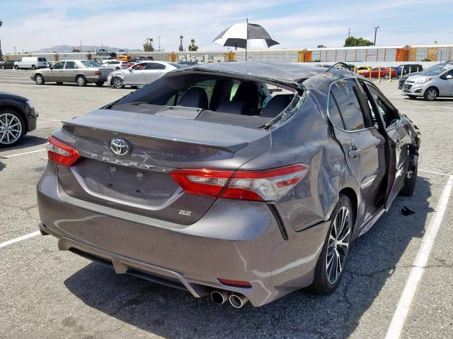 4T1B11HK4JU040699 - 2018 TOYOTA CAMRY L CHARCOAL photo 4