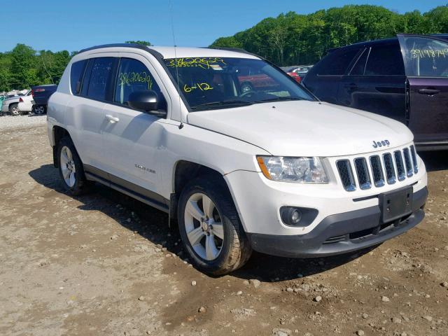 1C4NJDBB8CD650698 - 2012 JEEP COMPASS SP თეთრი ფოტო 1