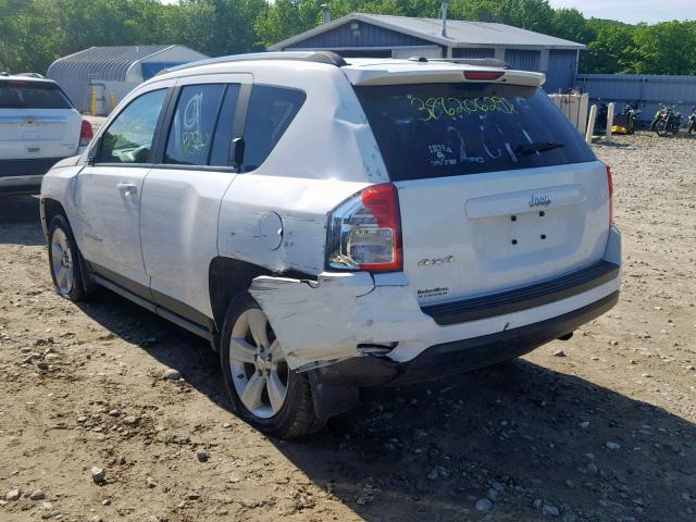 1C4NJDBB8CD650698 - 2012 JEEP COMPASS SP თეთრი ფოტო 3