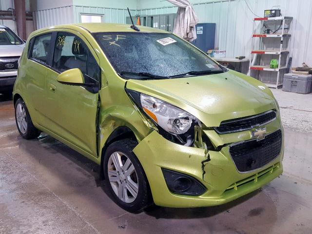 KL8CB6S94DC569551 - 2013 CHEVROLET SPARK LS GREEN photo 1