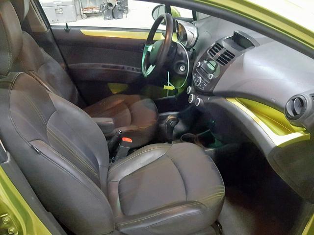 KL8CB6S94DC569551 - 2013 CHEVROLET SPARK LS GREEN photo 5