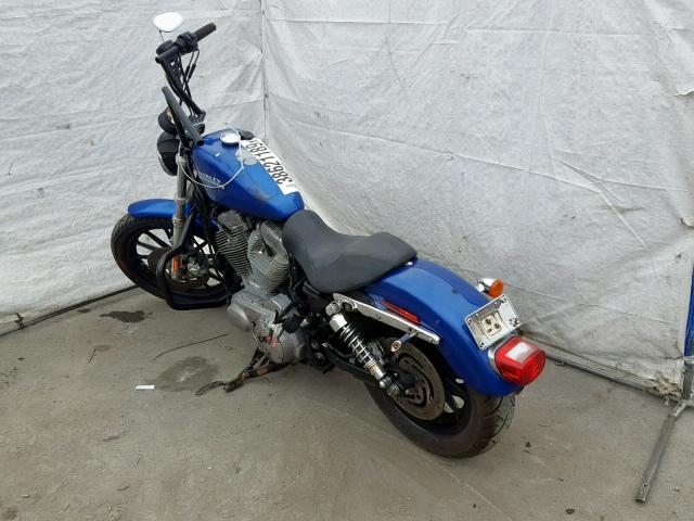 1HD4CR214AC418756 - 2010 HARLEY-DAVIDSON XL883 L BLUE photo 3