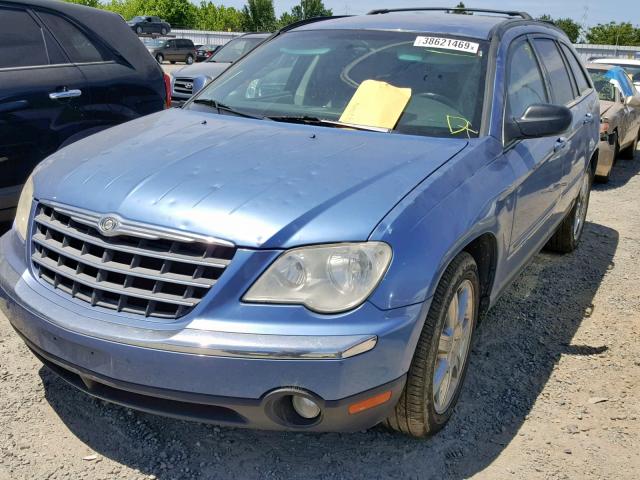 2A8GF68X97R223941 - 2007 CHRYSLER PACIFICA T BLUE photo 2