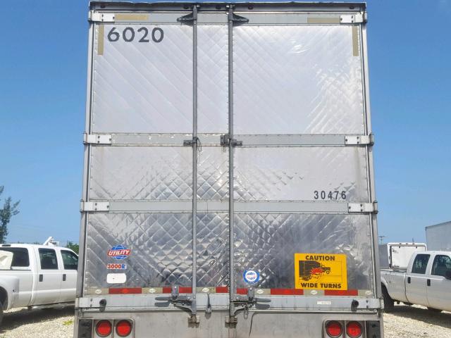 1UYVS25309U668905 - 2009 UTILIMASTER TRAILER WHITE photo 5