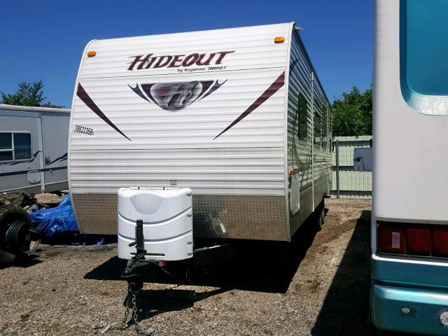 4YDT2802XE7200418 - 2014 KEYSTONE HIDEOUT WHITE photo 2