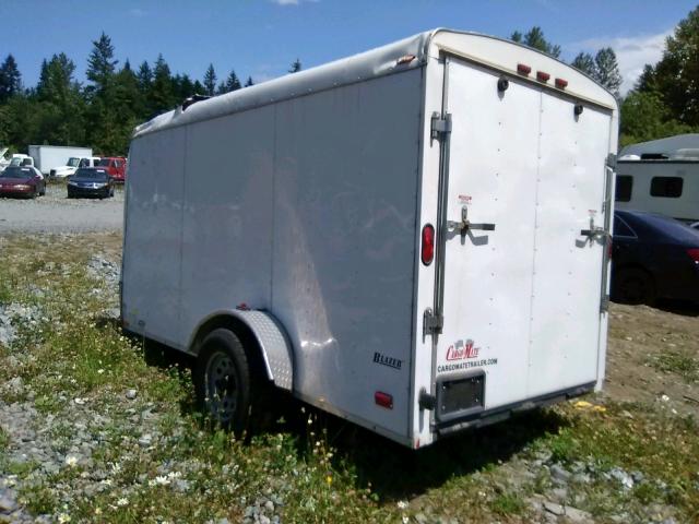 5NHUBL212FT450451 - 2014 TRAIL KING ENCLOSED თეთრი ფოტო 3