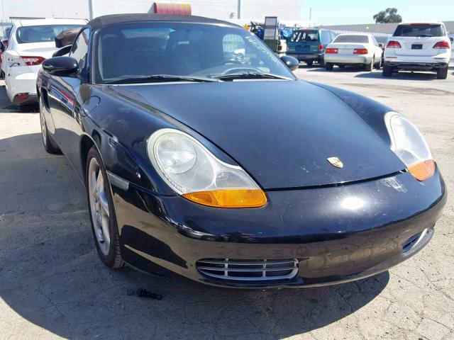 WP0CA298X1U623005 - 2001 PORSCHE BOXSTER BLACK photo 1