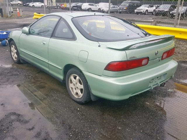 JH4DC4359WS012599 - 1998 ACURA INTEGRA LS GREEN photo 3