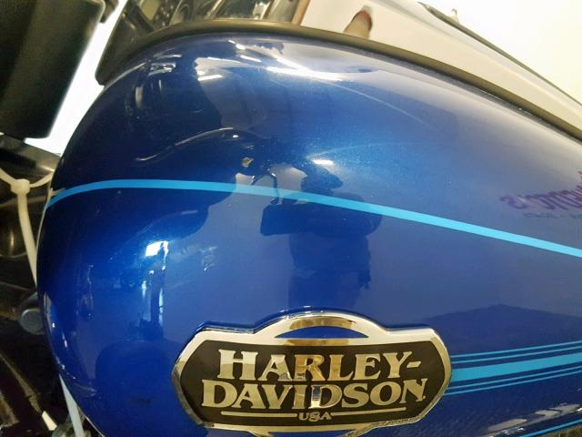 1HD1FC413AB668533 - 2010 HARLEY-DAVIDSON FLHTCU BLUE photo 12