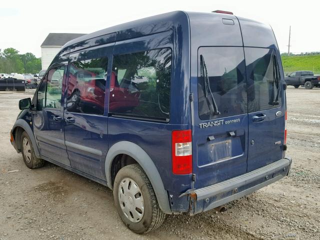 NM0KS9CN1CT077068 - 2012 FORD TRANSIT CO BLUE photo 3