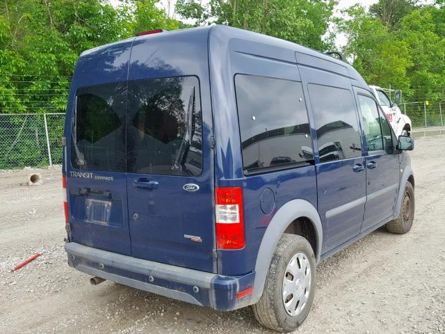 NM0KS9CN1CT077068 - 2012 FORD TRANSIT CO BLUE photo 4