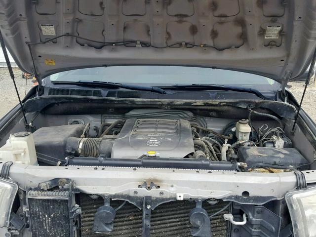 5TBDV58187S481791 - 2007 TOYOTA TUNDRA CRE SILVER photo 7