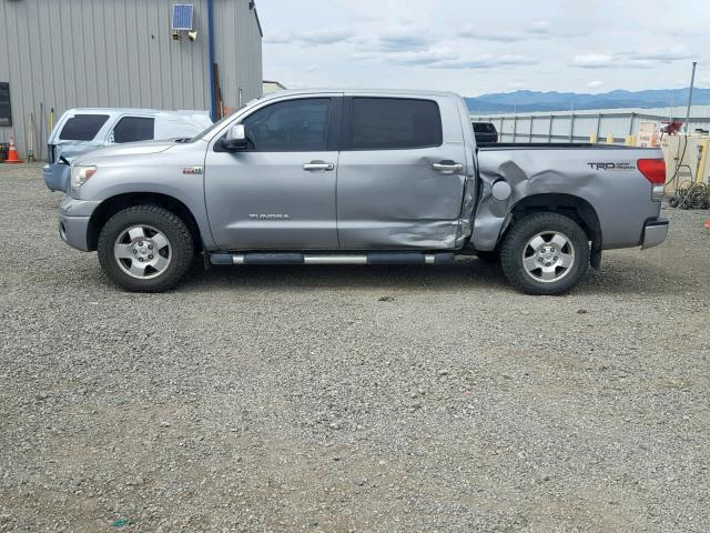 5TBDV58187S481791 - 2007 TOYOTA TUNDRA CRE SILVER photo 9