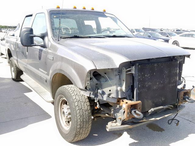 1FTNW21F42EC17186 - 2002 FORD F250 SUPER GRAY photo 1