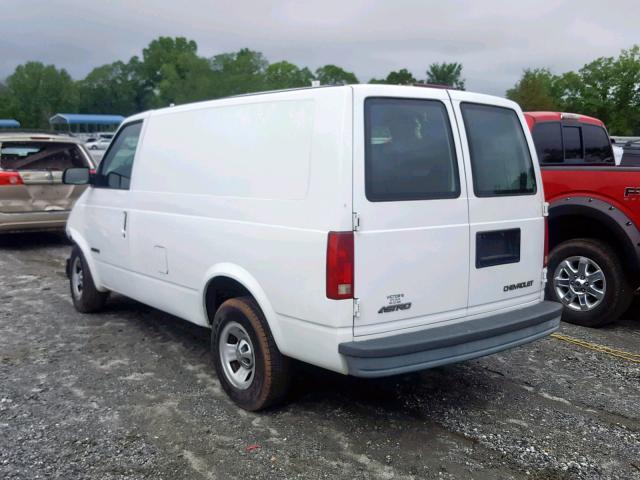 1GCDM19W2YB188037 - 2000 CHEVROLET ASTRO WHITE photo 3