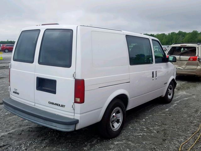 1GCDM19W2YB188037 - 2000 CHEVROLET ASTRO WHITE photo 4