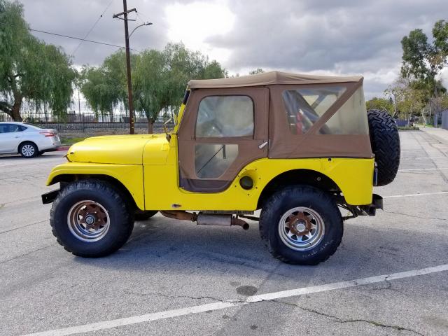 0000000000MD44783 - 1953 JEEP WILLEY YELLOW photo 3