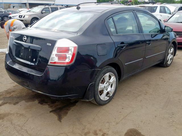 3N1AB61E19L652186 - 2009 NISSAN SENTRA 2.0 BLACK photo 4