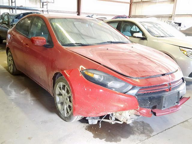 1C3CDFBH0DD643085 - 2013 DODGE DART SXT RED photo 1