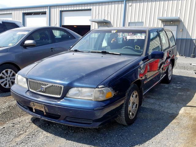 YV1LW61J6Y2644263 - 2000 VOLVO V70 BASE BLUE photo 2