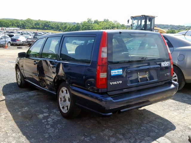 YV1LW61J6Y2644263 - 2000 VOLVO V70 BASE BLUE photo 3