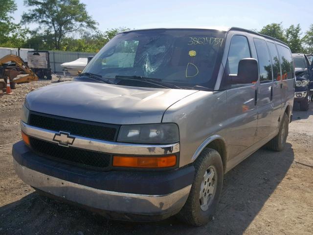 1GNFH15T441198441 - 2004 CHEVROLET EXPRESS G1 GOLD photo 2