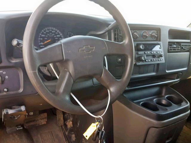 1GNFH15T441198441 - 2004 CHEVROLET EXPRESS G1 GOLD photo 9