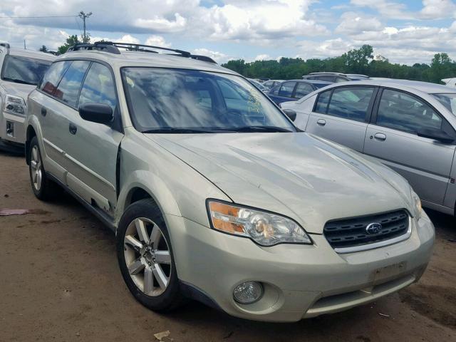 4S4BP61C467315248 - 2006 SUBARU LEGACY OUT TAN photo 1