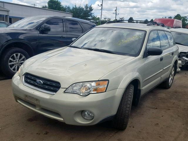 4S4BP61C467315248 - 2006 SUBARU LEGACY OUT TAN photo 2